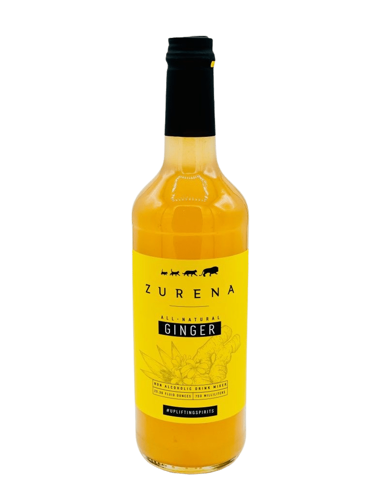 ZURENA All-Natural Drink Mixers (Ginger - 750ml)